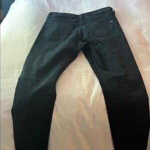 Rag & Bone Slim Straight Blue Jeans